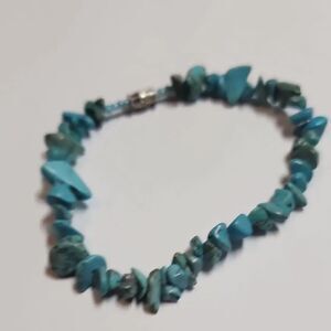 Blue Beaded Bracelet